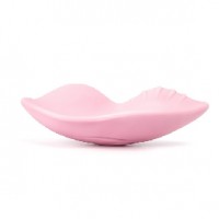 Wearable Panty Vibrator, 7 Speeds, Silicone, w/Remote Control, PINK